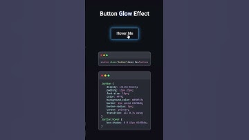 Button Glow Effect #shorts #css #gloweffect