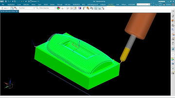 Nx cam #38 Tool Axis  Away from Line 5AXIS