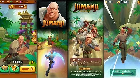 Jumanji: Epic Run - Gameplay The Rock Walkthrough Part 1 (iOS, Android)