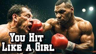 He Told Mike Tyson You Hit Like A Girl And Paid The Price