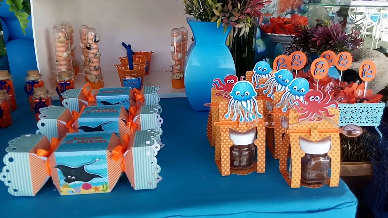 #vídeo 5 Preparativos Eron 2 anos - Fundo do Mar - A FESTA