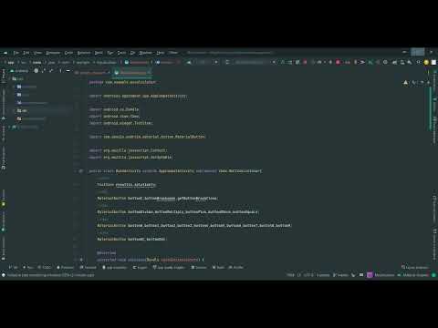 TASK 2 / CALCULATOR APP in Android studio / Codsoft internship /Batch july-august