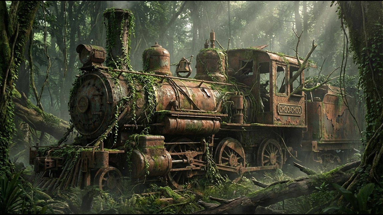 Choo-Choo Steam Train 1905 – ASMR Restoration Full Rebuild from Abandoned Condition to Looking New