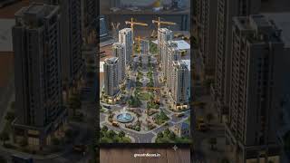From Blueprint to Luxury Township | Miniature Construction AI Animation 🏙️✨