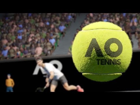 Обзор теннисного симулятора AO International Tennis 2018