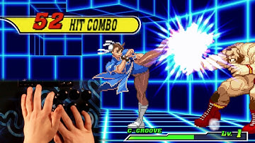 A Difficult Combo in Capcom vs SNK 2