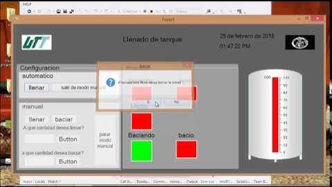 programacion visual basic llenado de tanque