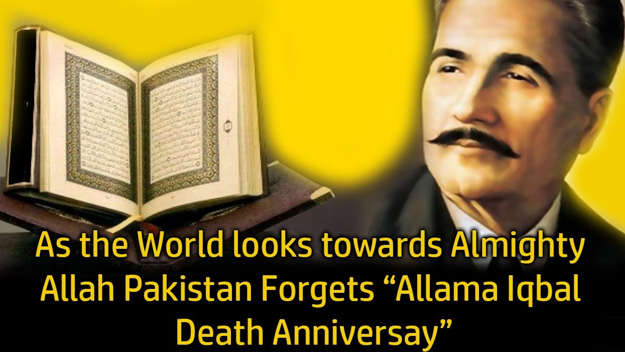 Pakistani media forgets Allama Iqbal's death anniversary
