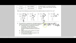 Power Functions - Precalculus