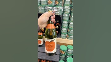 NEW Sparking Apple Cider at Trader Joe’s #traderjoes #new #sip #mocktail #holiday #grocery #new