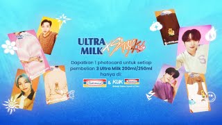 NEW! Ultra Milk X Stray Kids Double-Sided ULTRAoddinary Photocard