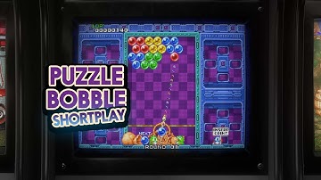 Puzzle Bobble (aka Bust-A-Move) - 1994 - Arcade - Shortplay | 4K CRT Monitor Simulation