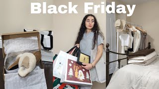 What did i *BUY* for Black Friday?  UGG, ARITZIA, YSL, LULULEMON, A&E, UNIQLO