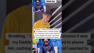 YKEE BENDA SAYS IT WAS  DADDY'S CHOICE TO GO TO SCHOOL NOT HIS AT ALL
