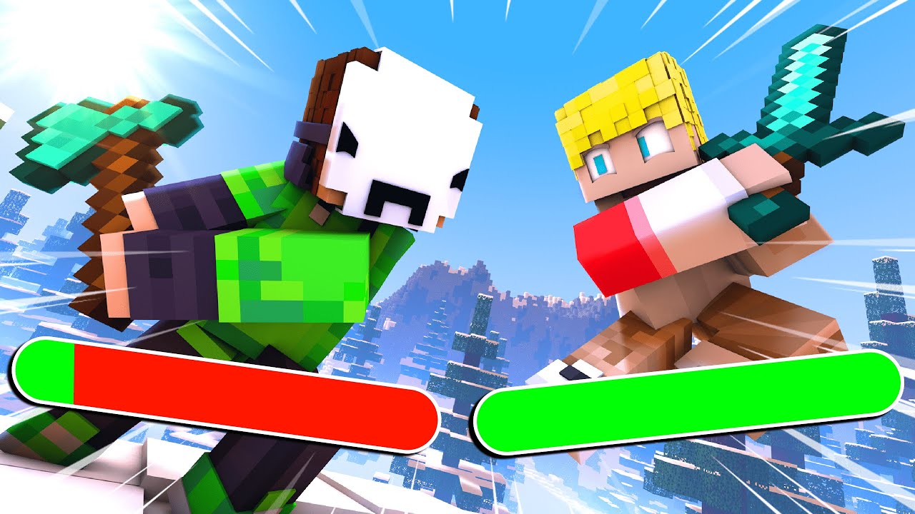 Dream VS TommyInnit... but with HEALTH BARS