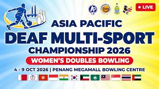 [LIVE 2] Men's Double Bowling - Day 2 l Asia Pacific Deaf Multi-Sport Championship 2026