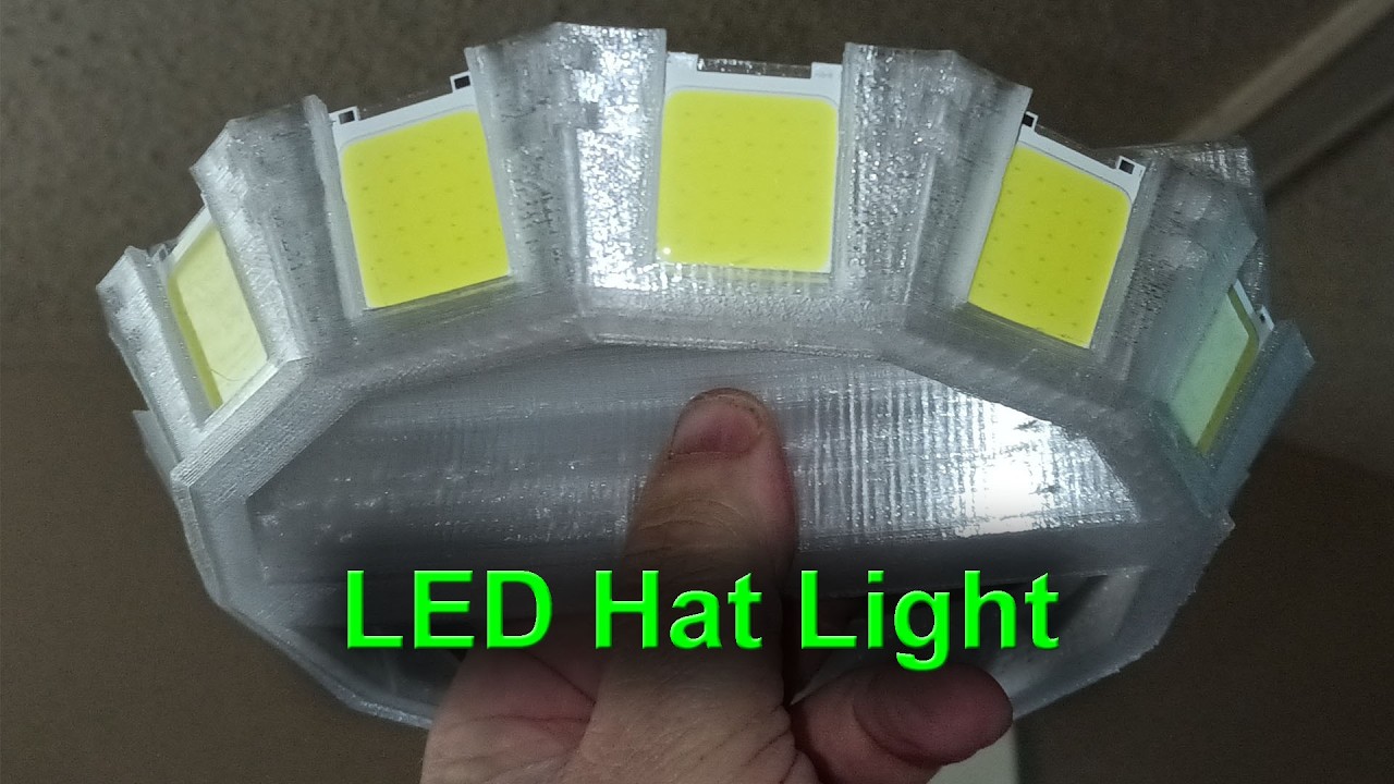 T3DP Live - LED Hat Light