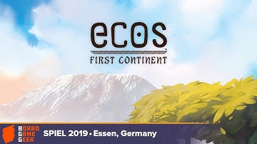 Ecos: First Continent - game overview at SPIEL 2019