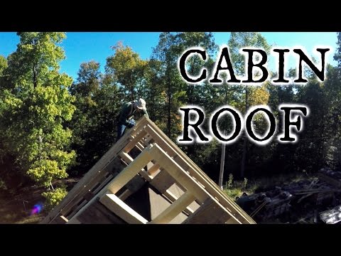 Our Timber Frame Cabin Part Xiii Cathedral Ceiling And Roof