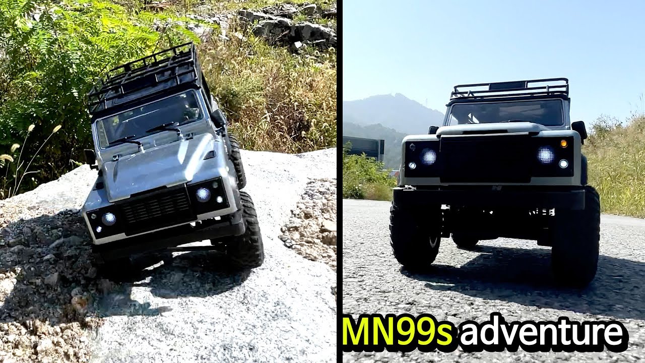 MN99s land rover defender off-road adventure, rc crawler , rc crawling ...