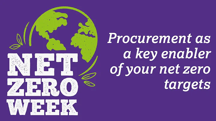 Procurement as a key enabler of your net zero targets