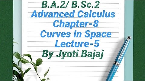Advanced Calculus..ch-8..lec-5..by ms Jyoti Bajaj