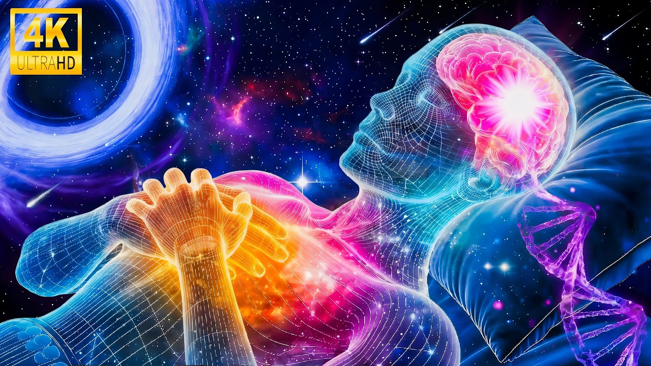 432Hz + 528Hz + 741Hz | The DEEPEST Healing Sleep: Whole Body ...