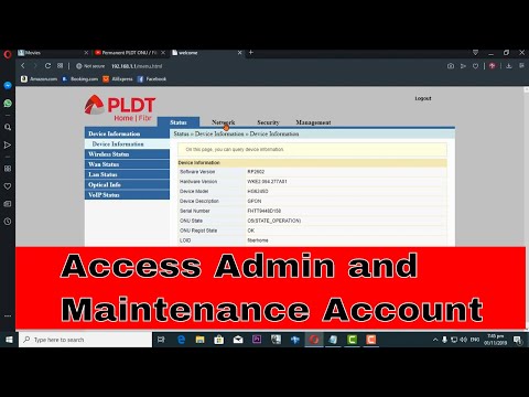How to  Enable Admin Access of HG6245D from PLDT Home Fibr and Enalble it's LAN ports