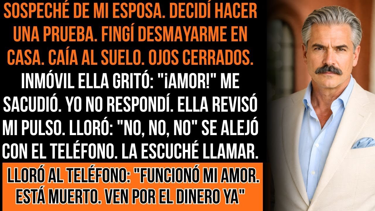 Me Hice El Muerto En Casa. Mi Esposa Llamó Llorando A Alguien: 