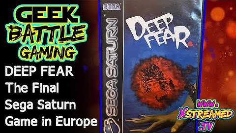 Deep Fear The Final Sega Saturn Game in Europe: Survival Horror Classic Review Resident Evil Clone