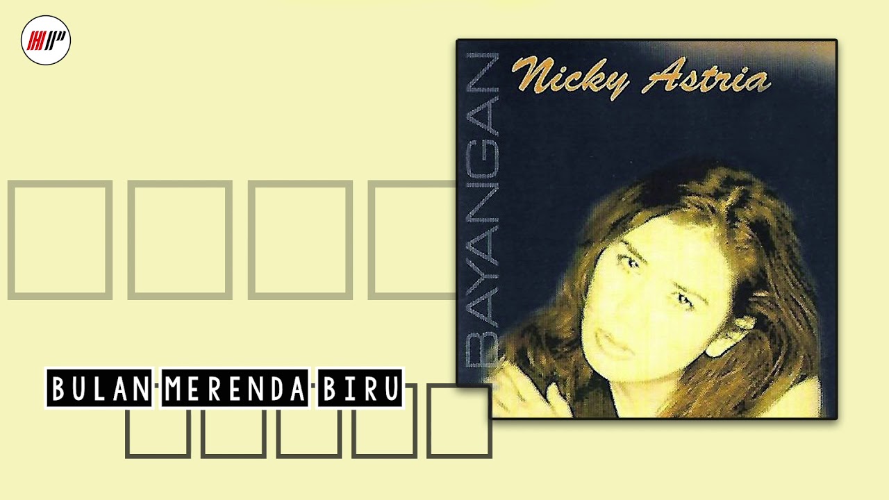 Nicky Astria - Bulan Merenda Rindu (Official Audio)