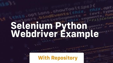 selenium python webdriver example