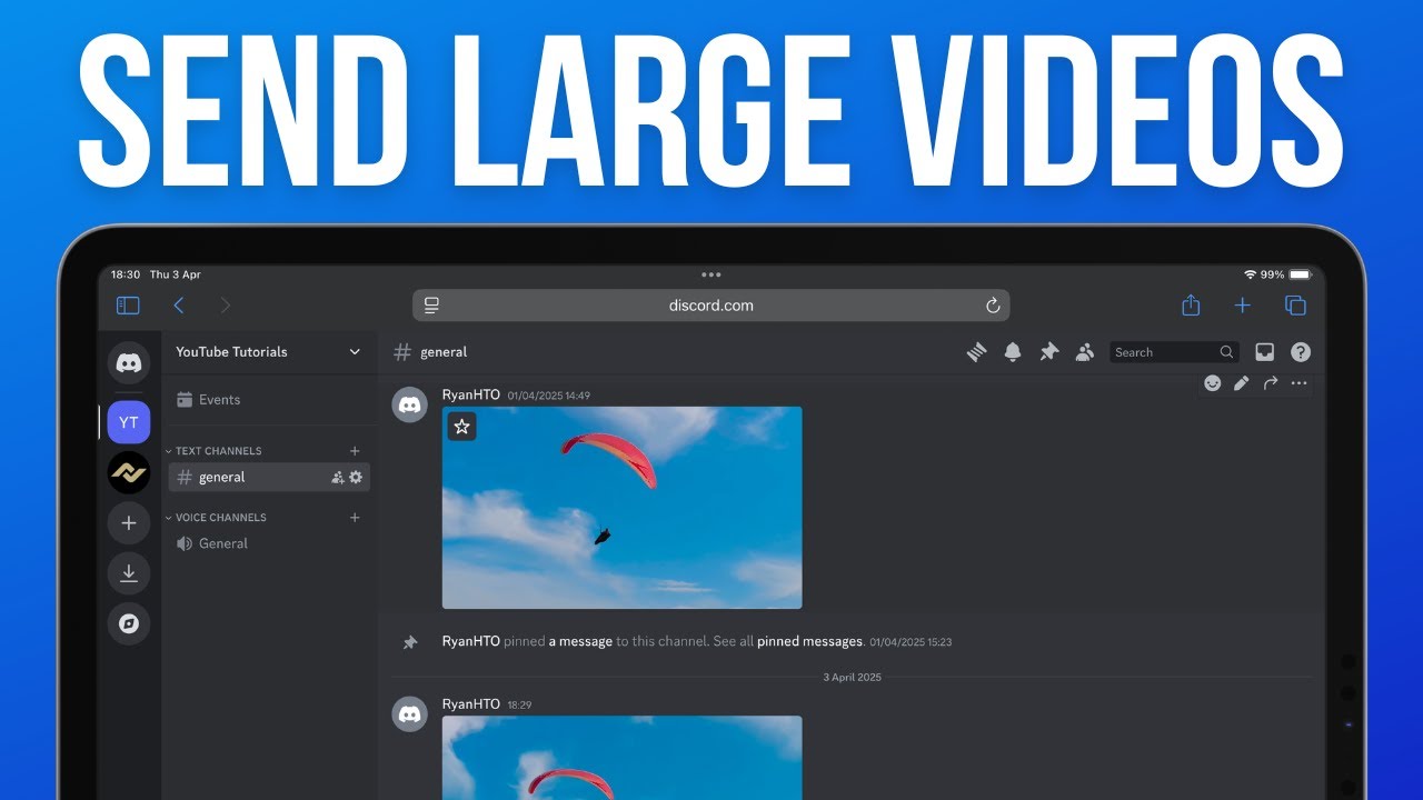 How To Send Large Video Files on Discord (Without Nitro) - YouTube