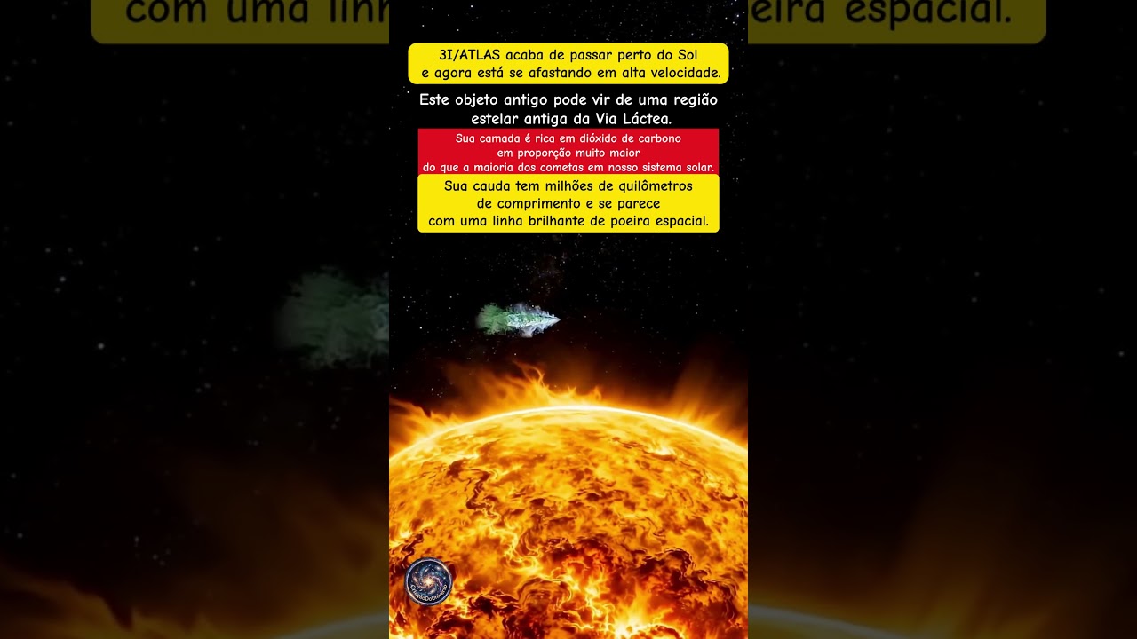 “3i/atlas se move mais rápido que qualquer foguete — mas de onde?”