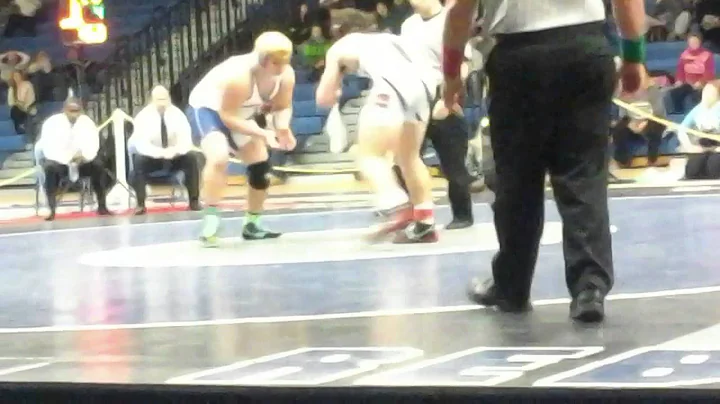 Ryan Partridge takedown to win 2016 VHSL Virginia ...