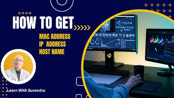 How to Identify PC Host Name IP Address and MAC address