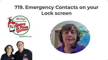 Emergency Contacts on Your Lock Screen (ICE) Tutorial Video 719