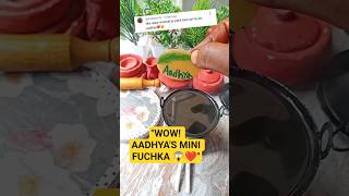 Wow! Aadhya's Mini Fuchka Challenge 😍 | Tiny Cooking Magic #Shorts#trending #shortsviral #shortvideo