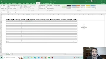 Create a SIMPLE Bookkeeping Template in Excel!