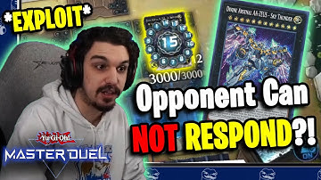 This MASTER DUEL EXPLOIT Doesn