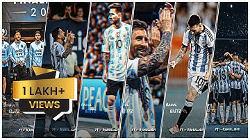 Argentina Status Video 🇦🇷 | World Cup 2022 Qatar | Football King Lionel Messi || XML Description Box