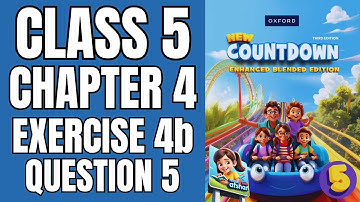 class 5 Maths Exercise 4b Question 5 New Countdown Third Edition| Math with Afshan #mathematics