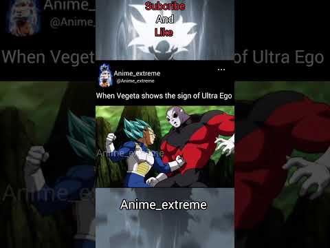 When Vegeta shows