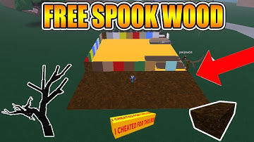 HOW TO GET SPOOK WOOD FOR FREE! (NEW METHOD!) [NOT PATCHED!] LUMBER TYCOON 2 ROBLOX