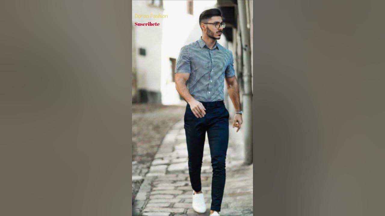 IDEAS DE OUTFITS CON TENIS FOR MEN #SHORTS - YouTube