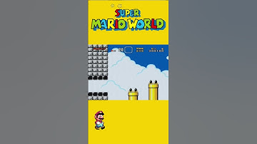Mario Escorts the Key! Super Mario World