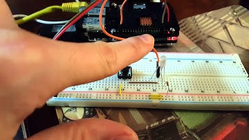 Simple raspberri Pi LED push button circuit