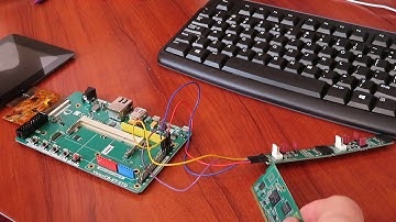 VisionSOM-RT - simple GUI based on i.MX-RT, Segger emWin and FreeRTOS