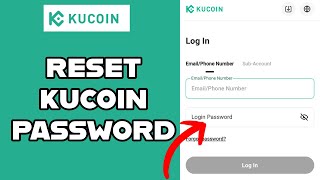 How to Reset Your Forgotten Password on KuCoin Account? 2024 screenshot 1