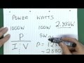 Voltage, Current, Resistance & Power